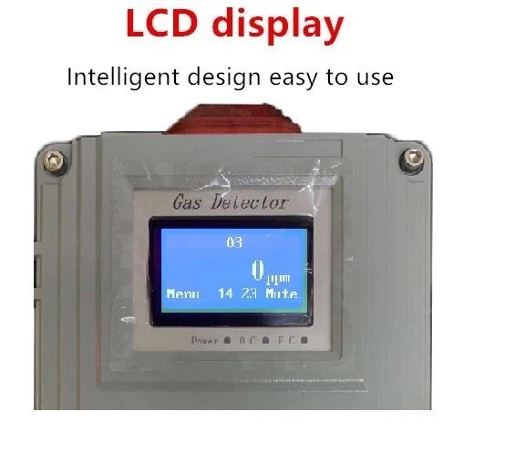 Explosive-proof Wall Mounted Fixed Sensor Cl2 Chlorine Gas Detector